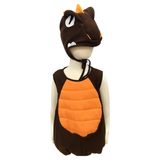 台灣製 兒童澎澎恐龍裝, 咖啡色, 1個