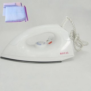 【新品】 110v 手持掛燙機 熨燙機 家用 不加水調溫燙畫燙鬥燙鑽除皺順滑底板幹燙式燙衣電運鬥, 白色+燙衣墊【附送轉接頭】