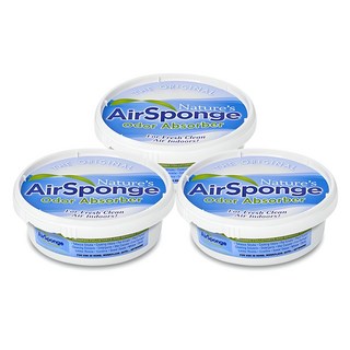 네이처스에어스펀지 탈취제 커버오픈형 본품, 227g, 3개