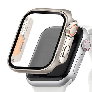 사라밴드 애플워치 호환 올인원 울트라 케이스, 애플워치 [44mm], 티타늄, 1개