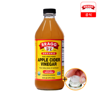 브래그 사과 식초, 473ml, 1개