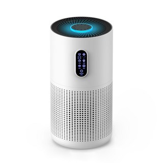 Allilio 공기청정기 저소음 음이온 360도 순환청정 거실 사무실 실내공기청정기, 화이트, M03N