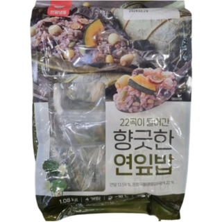 천일냉동 향긋한 연잎밥 1.08kg (270g x 4개입), 1개