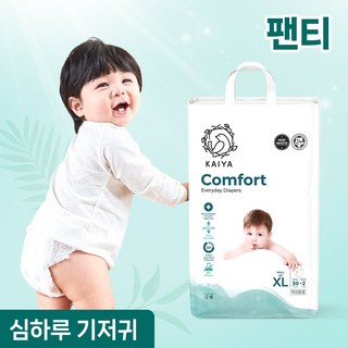 카이야 컴포트 에브리데이 프리미엄 기저귀 팬티형 남여공용, 특대형(XL), 32매