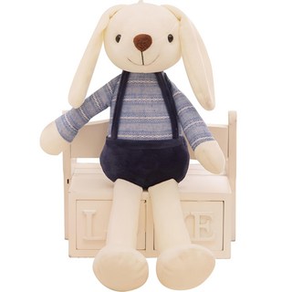 兔子玩偶, 深藍色, 70cm, 1個