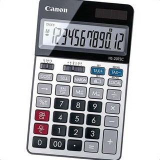 사무실계산기 캐논 계산기 일반 사무용 선물 사칙연산 휴대용