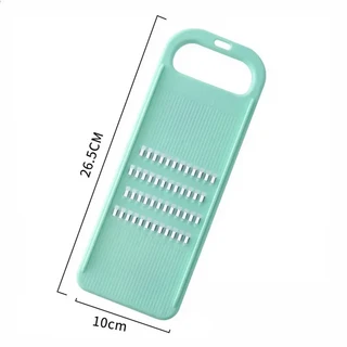 강판 야채 슬라이서 당근 양배추 푸드 프로세서 수동 커터 주방 액세서리 용품 가정용 유용한 것들, 02 Green, 1개