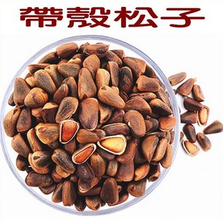 李小貓之家 鳥零食《帶殼松子-大/小顆粒-100g/200g》小松子/大松子/營養美味鸚鵡點心/小動物點心/松子, 1個, 大顆粒-200g