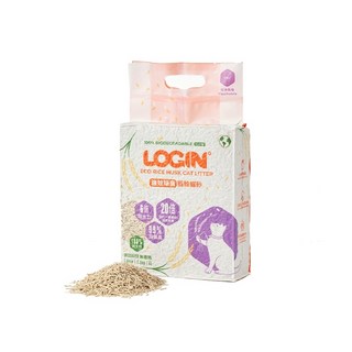LOGIN 洛格貓砂 豆腐砂 強效除臭 20倍除臭力 豆腐貓砂 稻穀貓砂, 1個