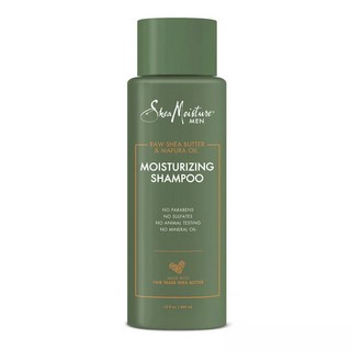 시어모이스처 남성용 생 시어 버터 & 마푸라 오일 모이스처라이징 샴푸, 1개, 444ml