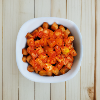 국내산 미니 깍두기 10kg 업소용 가정용 대용량 급식 프랜차이즈, 1개