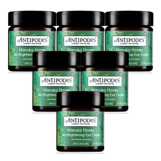 앤티퍼디(Antipodes) 앤티퍼디 마누카 허니 스킨 브라이트 아이 크림 30ml X 6개, 1세트, 180ml