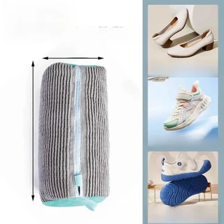 대형 신발 세탁망 게으른 사람들을 위한 청소 도구 가정용 특수 방지 관리 네트 백, 03 그레이 모델 2팩 두꺼운 고밀도 벨벳/소프트 케어