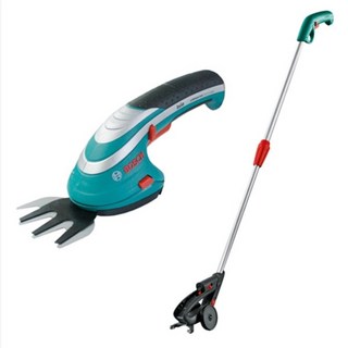 보쉬 ISIO3 SET 연장손잡이 세트 충전 잔디깎기 무선 전정가위, 1개