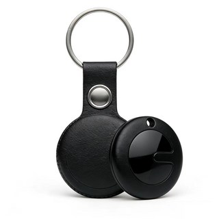 GPS定位器 安卓/蘋果通用Find Tag全球定位器 追蹤器 防丟器 兒童老人定位神器 寵物防丟器, 黑色-蘋果專用版, 1個