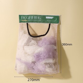 1+1 벽걸이 다용도 메쉬망 비닐봉투 양파 야채 정리함 수납함, 2개, 레터그린