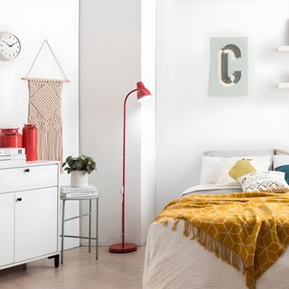 SPIANO 落地燈 SS-2000A, 紅色