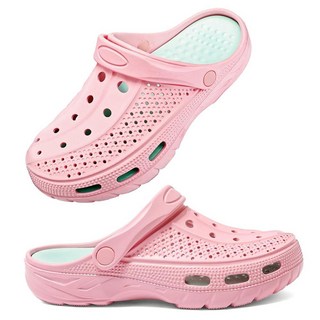 INMINPIN 여성 및 남성용 정형외과 클로그 아치 서포트 가든 슈즈 샌들 슬리퍼 발 안창 포함 클래식 블랙, 스위트 핑크, 1개