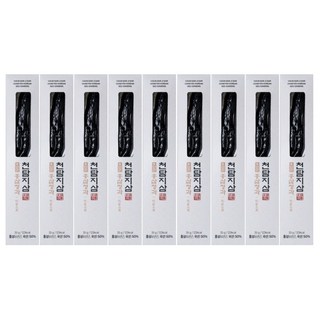 천담지삼 6년근 홍삼정과 홍삼절편 홍삼(홍삼근100%) 부모님선물 어르신 간식 명절 상견례 선물, 9개, 35g