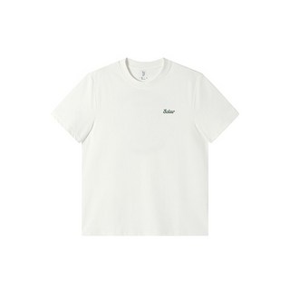 소루 백 프린팅 로고 티셔츠_화이트