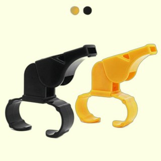 손가락 휘슬 경찰 호루라기 축구 손 심판 소리큰 수영 농구 플라스틱 호각 등산용 미니 안전 호신용 스포츠, 블랙, 블랙, 1개