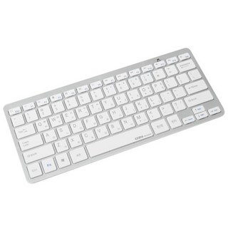 코시 베이직 블루투스 키보드, (KB1352BT)단품 1개, 실버