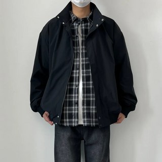 【三防復古】工裝外套 教練外套 機車外套 夾克 短款外套 立領純色 寬鬆潮牌 男女同款 春季防風 美式街頭