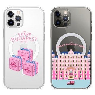 아이폰17 시리즈 부다페스트 호텔 투명 맥세이프 케이스