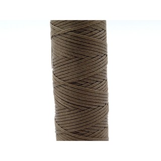 糊塗鞋匠 優質鞋材 N299 0.8mm扁150D蠟線50米 1捲 滌綸扁蠟線，手工皮革縫紉線材, A06淺棕色, 1個