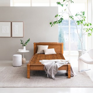 현대의료기 205S 싱글 황토숯볼 흙침대