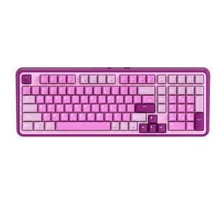 GDEVIL G812 METEOR 리미티드 풀 핫스왑 파스텔 기계식 키보드, Wine Purple