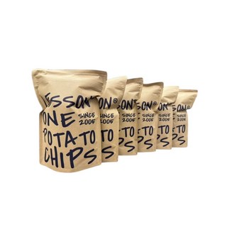 Lesson One 純素洋芋片，多種口味選擇，獨立包裝健康美味零食, 1箱, 洋芋片