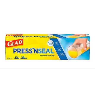 好市多Glad Press’n Seal 強力保鮮膜（每卷）冷凍 冷藏 分裝 保鮮 密封, 43.4m, 1個