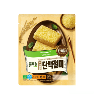 풀무원 우리찹쌀 단백절미 360g×12개 건강한간식, 12개
