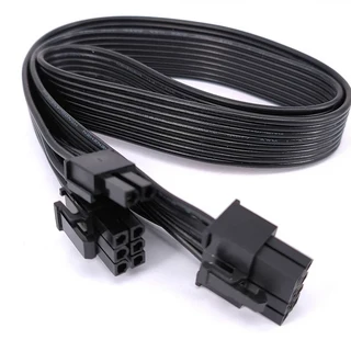 쿠쿠스토어 PCIe 8핀 ~ +2핀 전원 공급 장치 케이블 Seasonic FOC PL Gold Platinum M12II EVO Snow Silent, 01 GPU cable, 01 0.m