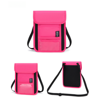 旅行多功能RFIID防盜刷護照挎包 輕巧便攜 多功能收納 防盜安全 斜挎設計 時尚百搭