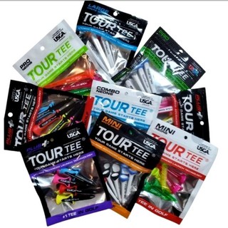 TOUTEE Pro加碼高爾夫球台組，便攜式揮桿練習，附贈限量球梯，提升擊球準度, 一次4包，款式隨機