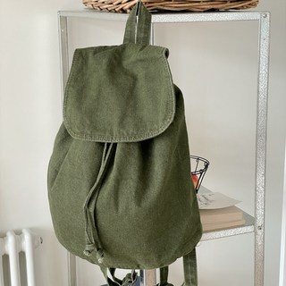 빈티지 캐주얼 캔버스 복조리 보부상 백팩 no.221