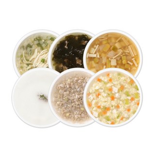 [베이비본죽] 냉장 유아식 국 6종 (14개월이후), 6개, 150g, 국 6종 14개월 이후