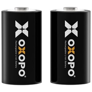 OXOPO乂靛馳 CR2 3.2V 充電鋰電池 XS系列 兩入組 可重複使用 環保節能, 1個, 2入