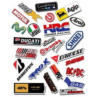 오토바이 튜닝 스티커 발광 방수 바이크 데칼 랩핑, 16, 1개