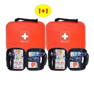 [트윈스몰] 1+1 가정용 응급처치 구조함 풀세트 가정 사무실 공장 등산 캠핑 각종 스포츠 구조 가방, 1개