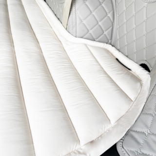 [꼼지락] 차박 맞춤 매트 3가지 원단 KGM(쌍용), 쌍용, 아이보리, (뉴)렉스턴(2)/압축가방