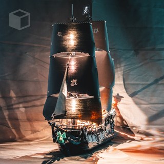 레고조명 캡틴 잭 스패로우의 해적선 (블랙펄) LED조명 세트 - 베이직, 1개