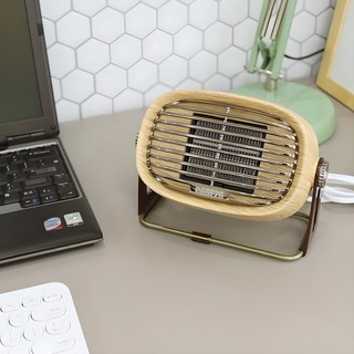 CODE26 露營辦公室PTC迷你熱500W, CODE-PTCF500, 木製