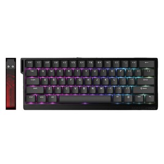 MADLIONS 매드 60 HE 게이밍 마그네틱 키보드 플래그십 에디션, 블랙, 마그네틱 축 프로, 제조사축