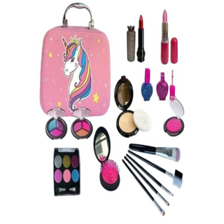 유 아동 장난감 선물 화장놀이 소꼽놀이 메이크업 박스, 1개, 유니콘