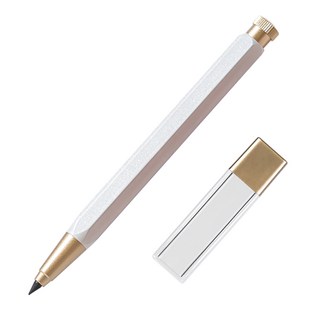 깎지 않는 연필 자이 탄소펜 샤프형 무한연필, PURE WHITE