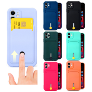 갤럭시 S24 S23 S22 S21 S20 S10 핸드폰 케이스 버튼 슬라이드 카드수납 컬러핏 카메라보호 8컬러