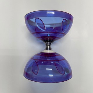 安全扯鈴 學生扯鈴 五軸扯鈴 五培鈴 扯鈴棍 扯鈴線 雙頭空竹 學生空竹 培鈴 空竹 比賽級扯鈴, 紫色, 1個